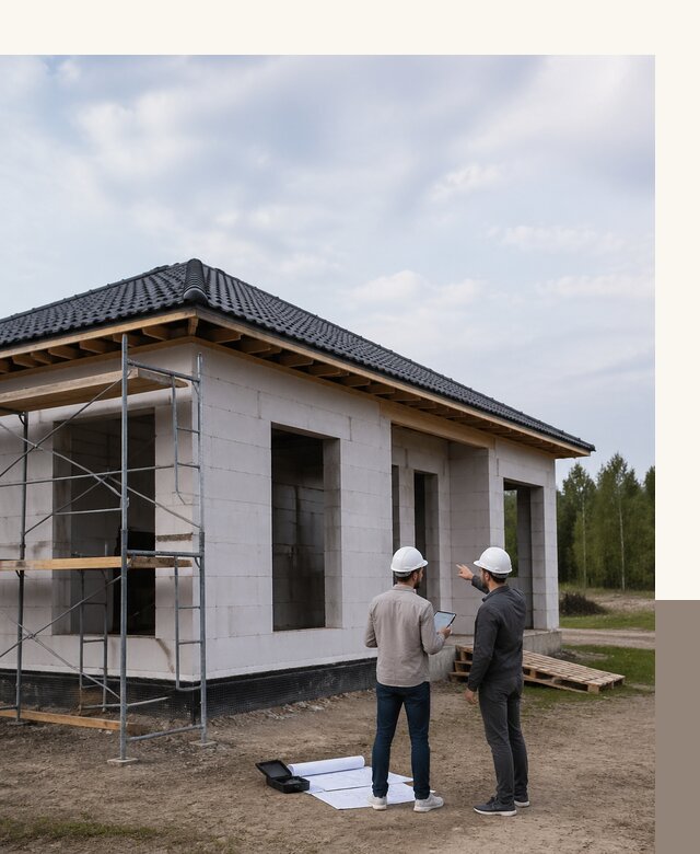 Проектирование одноэтажных домов из газобетона в Хабаровске