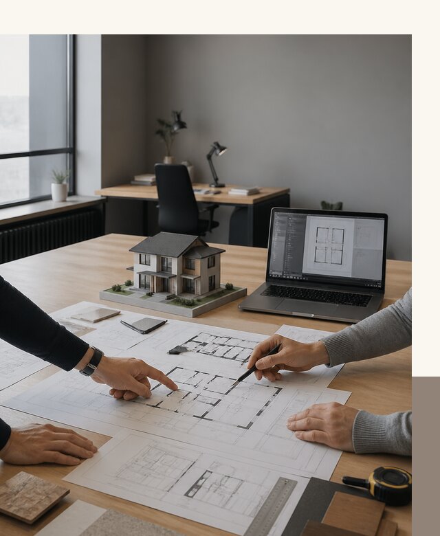 Проект дома 7 на 7 с тремя спальнями в Хабаровске под ключ